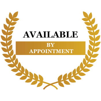 Available by Appointment badge